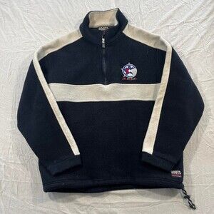 1990s Roots NHL All-Star Game quarter-zip fleece Toronto event logo small fits L